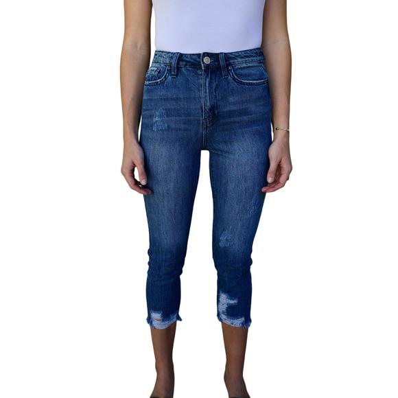 NEW YMI jolie skinny jean in dark wash - Picture 1 of 2